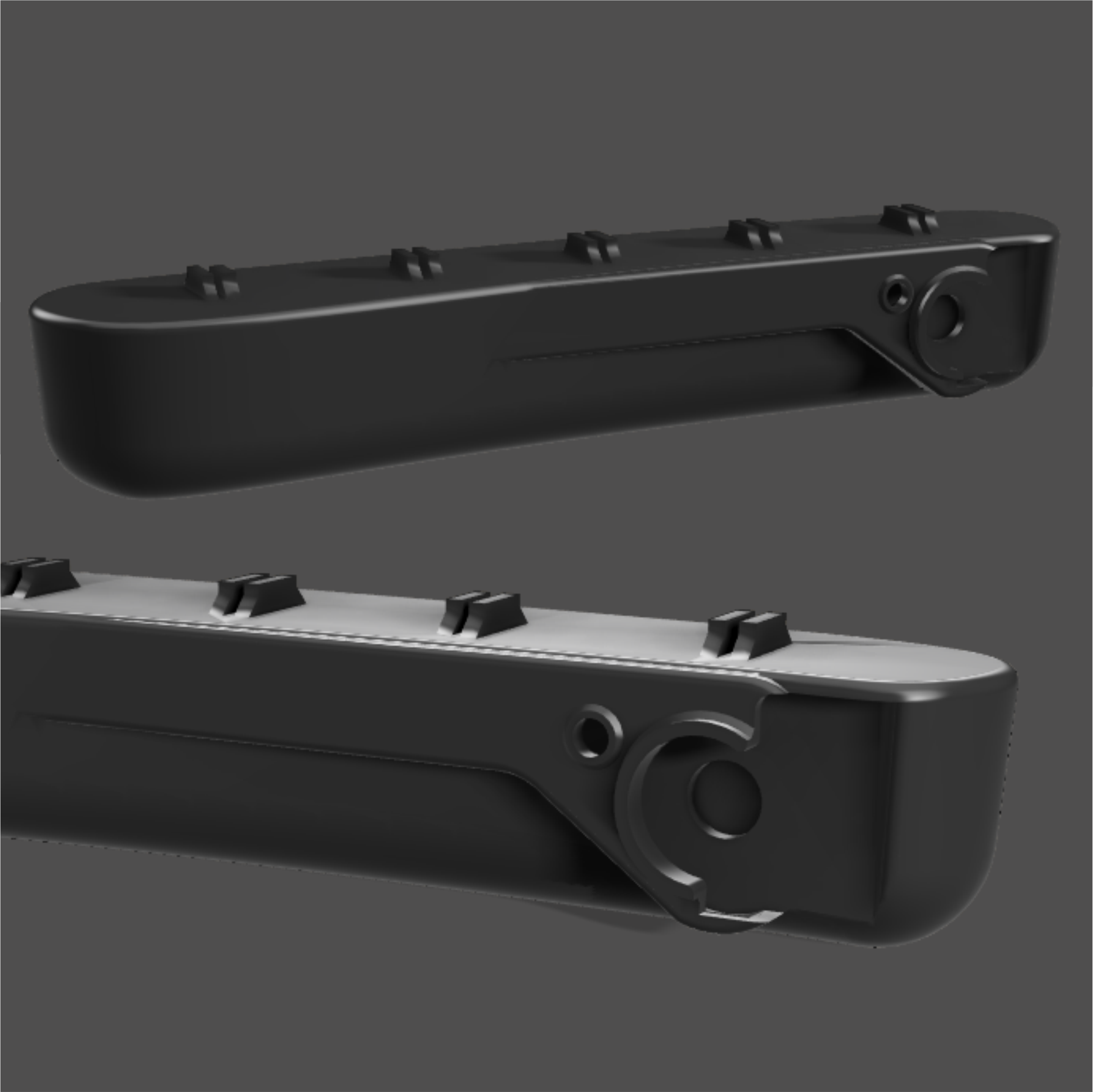 REPARACION APOYA BRAZOS FIAT 500 SPORT 3D asset render